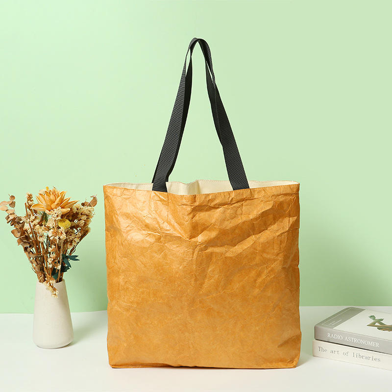 Washable Tyvek Tote Bag For Shopping Gift